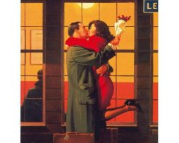 Kunstdruk Jack Vettriano - Back Where You Belong 40x50cm
