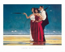 Kunstdruk Jack Vettriano - The Missing Man I 80x60cm