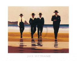 Kunstdruk Jack Vettriano - The Billy Boys 80x60cm