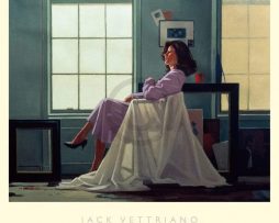 Kunstdruk Jack Vettriano - Winter Light and Lavender 76x68cm