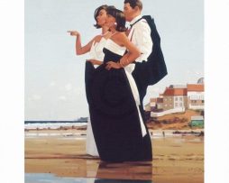 Kunstdruk Jack Vettriano - The Missing man II 60x80cm