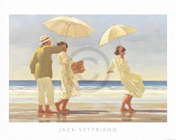 Kunstdruk Jack Vettriano - The Picnic Party 80x60cm
