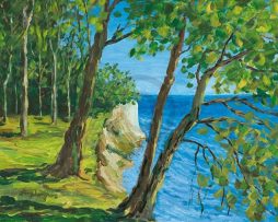 Kunstdruk Jörg Langhans - Meer II 80x60cm