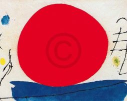Kunstdruk Joan Miro - Senza titolo 100x70cm