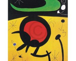 Kunstdruk Joan Miro - Vuelo de pajaros 40x50cm