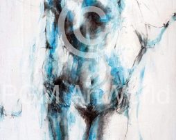 Kunstdruk Katja Spilker - Transparenz 90x120cm