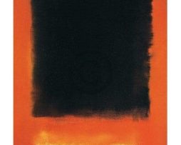Kunstdruk Mark Rothko - Untitled 50x100cm