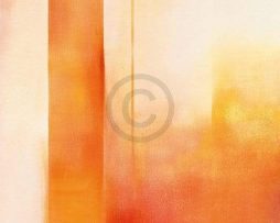 Kunstdruk Marta Peuckert - Rot II 50x100cm