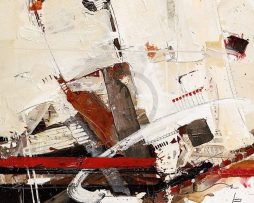 Kunstdruk Norbert Mayer - Und treibt das Denken 60x50cm