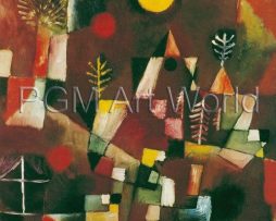 Kunstdruk Paul Klee - Der Vollmond 60x80cm