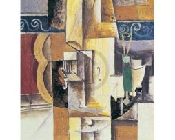 Kunstdruk Pablo Picasso - Violin and Guitar 60x80cm