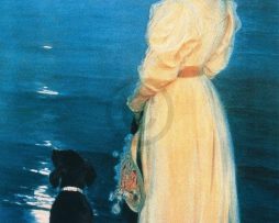 Kunstdruk Peter Severin Krøyer - Summer evening at Skagen 60x80cm