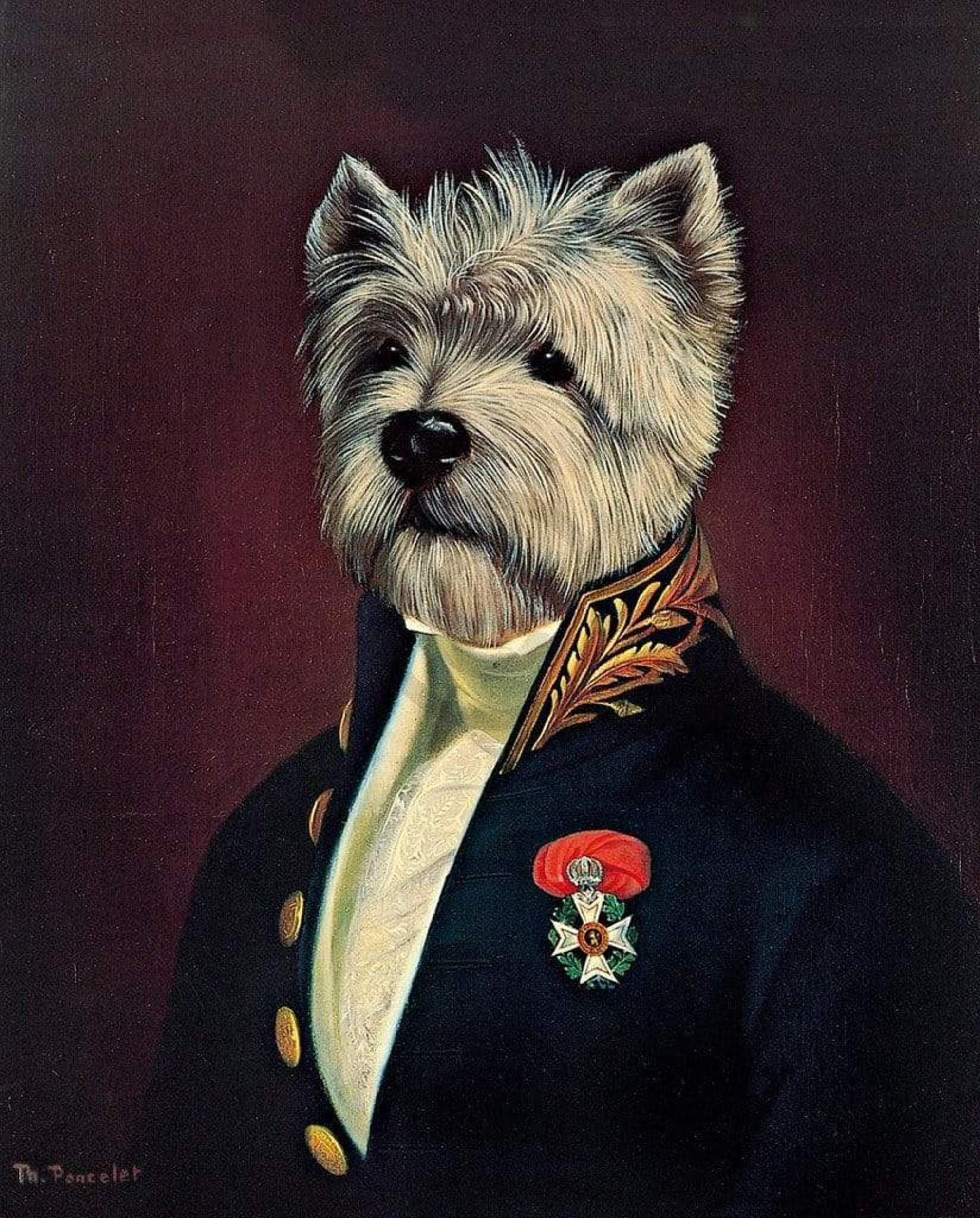 Kunstdruk Thierry Poncelet - The Officer's Mess 27,9x35,5 cm