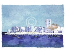Kunstdruk Ralf Westphal - Molfetta, Apulien 90x70cm