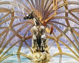 Kunstdruk Salvador Dali - Santiago el grande 60x80cm
