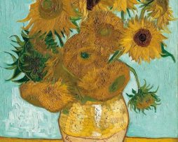 Kunstdruk Vincent Van Gogh - Vase mit Sonnenblumen 70x90cm