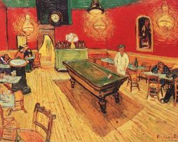 Kunstdruk Vincent Van Gogh - Caffe di notte 80x60cm