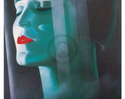 Kunstdruk Werner Graul - Metropolis 88x190cm