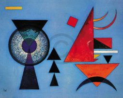 Kunstdruk Wassily Kandinsky - Weiches Hart 100x70cm