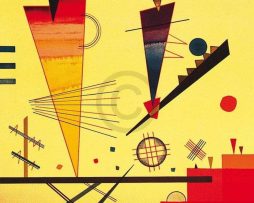 Kunstdruk Wassily Kandinsky - Struttura allegra 70x100cm