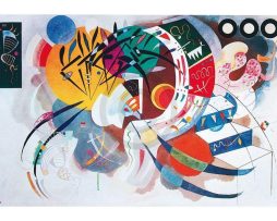 Kunstdruk Wassily Kandinsky - Courbe dominante, 1936 50x40cm