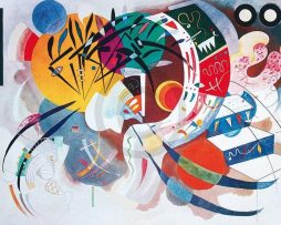 Kunstdruk Wassily Kandinsky - Dominant curve 100x70cm