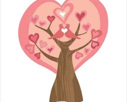 Kunstdruk Valentina Ramos - Tree of Love 60x80cm