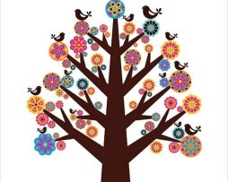 Kunstdruk Valentina Ramos - Tree of Flowers 40x50cm
