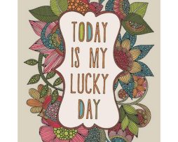 Kunstdruk Valentina Ramos - Today is my Lucky Day 40x50cm