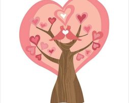 Kunstdruk Valentina Ramos - Tree of Love 30x40cm